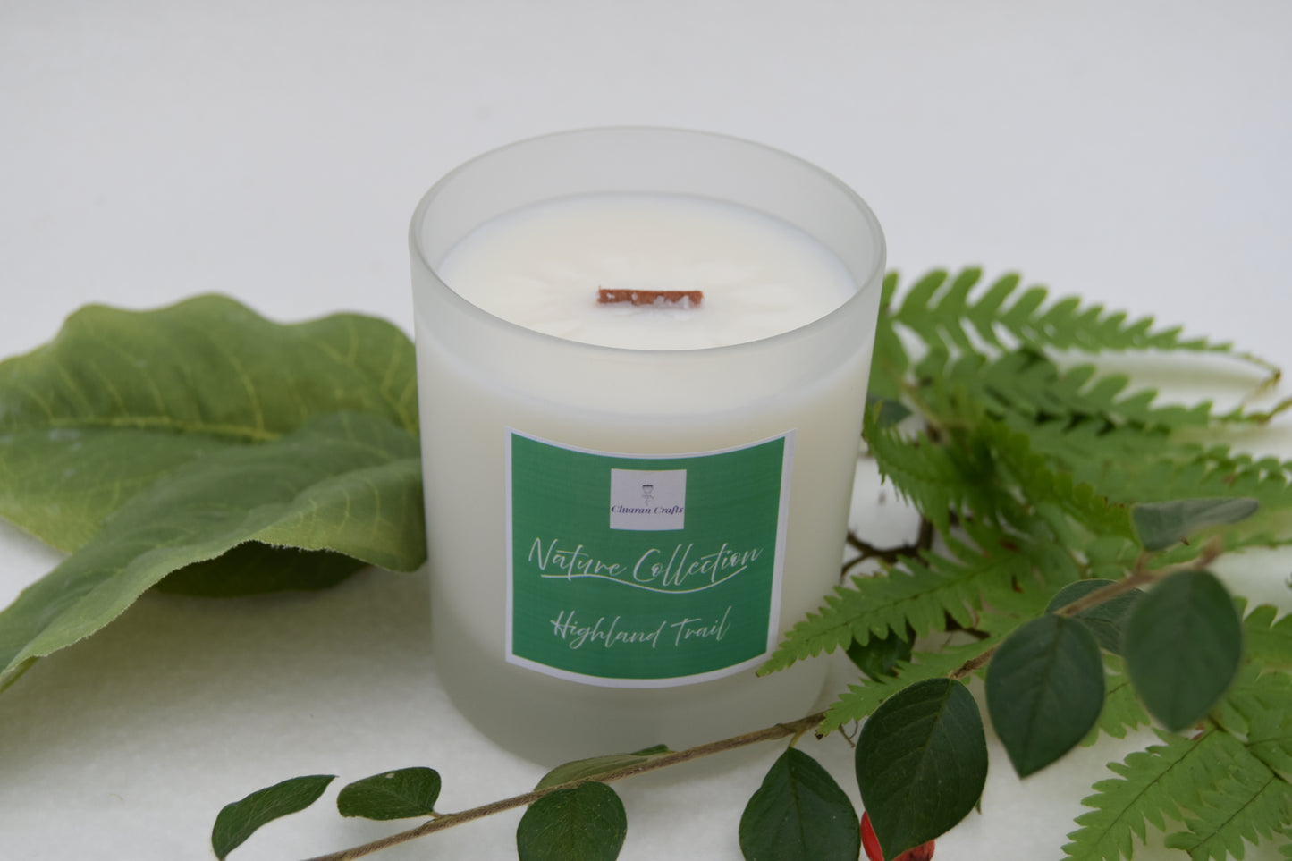 Highland Trail Soy Wax Candle, with Wooden Wick